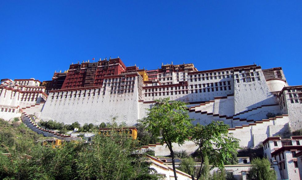 Potala Palace in Tibet.