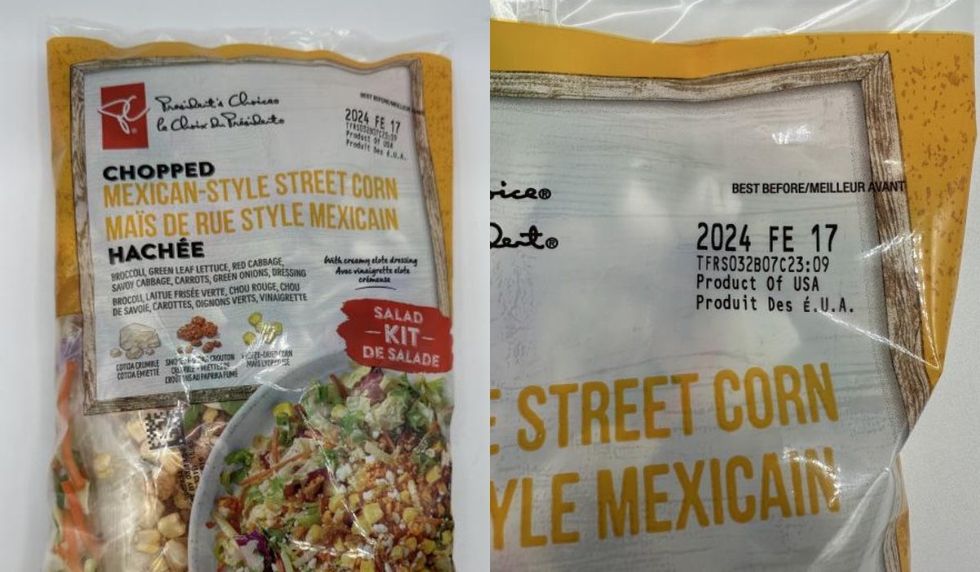 President's Choice brand Mexican-style Street Corn Salad Kit