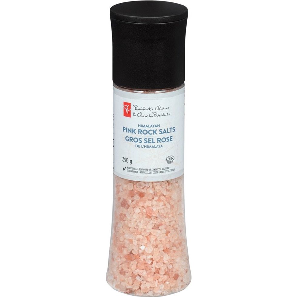 President's Choice Himalayan Pink Rock Salts, 390 g.