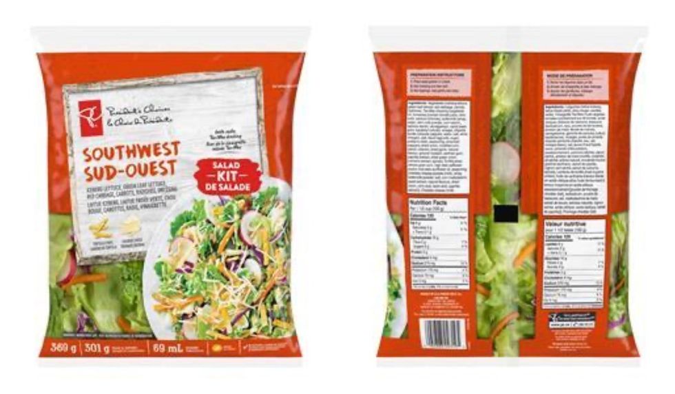 President's Choice Southwest Salad Kit