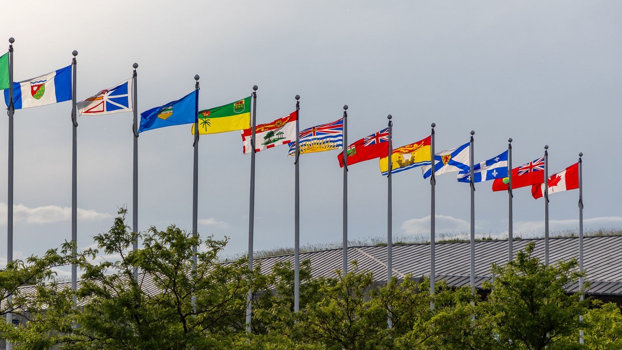 Provinces of Canaada flags.