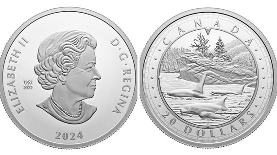 Pure Silver Coin \u2013 This Is Canada: Wondrous Waters - Pacific Coast