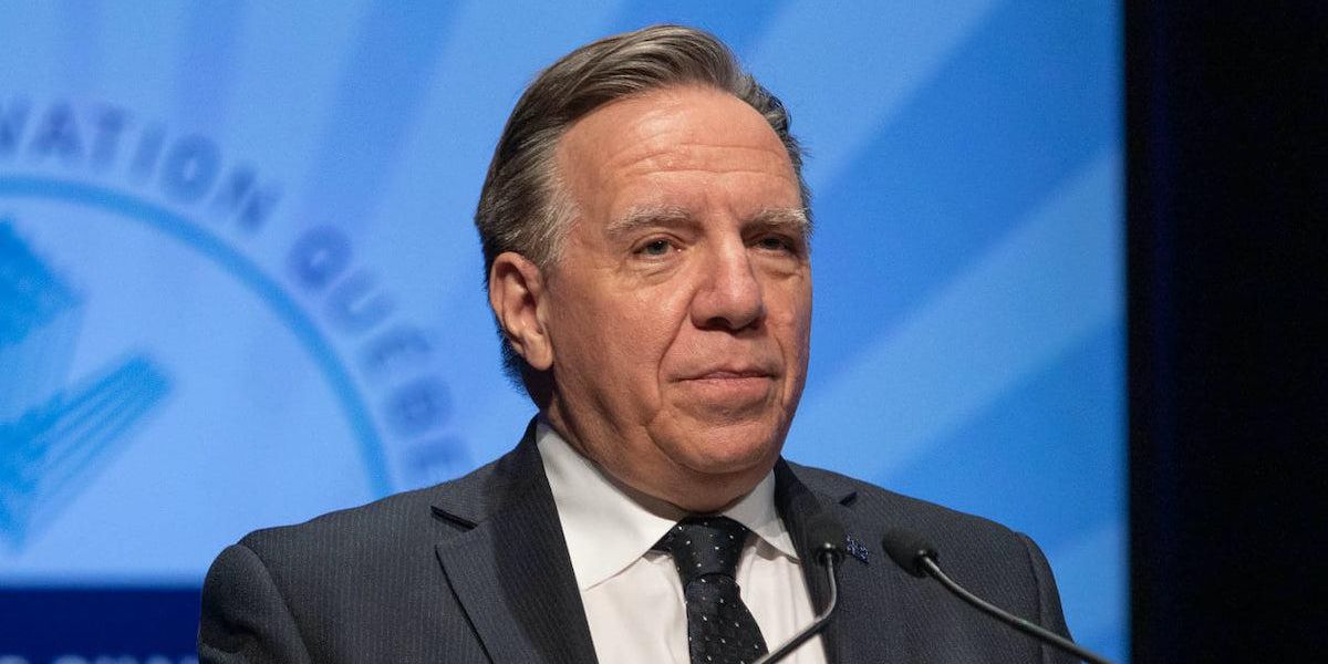 Quebec Premier François Legault just announced his resignation Quebec Premier François Legault just announced his resignation
