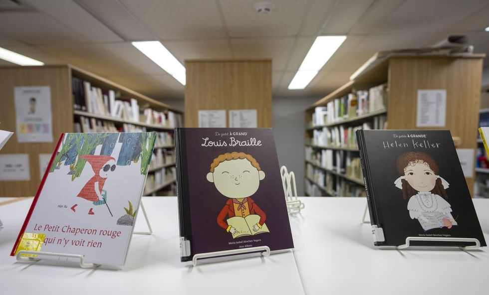 Quebec school supports visually impaired students