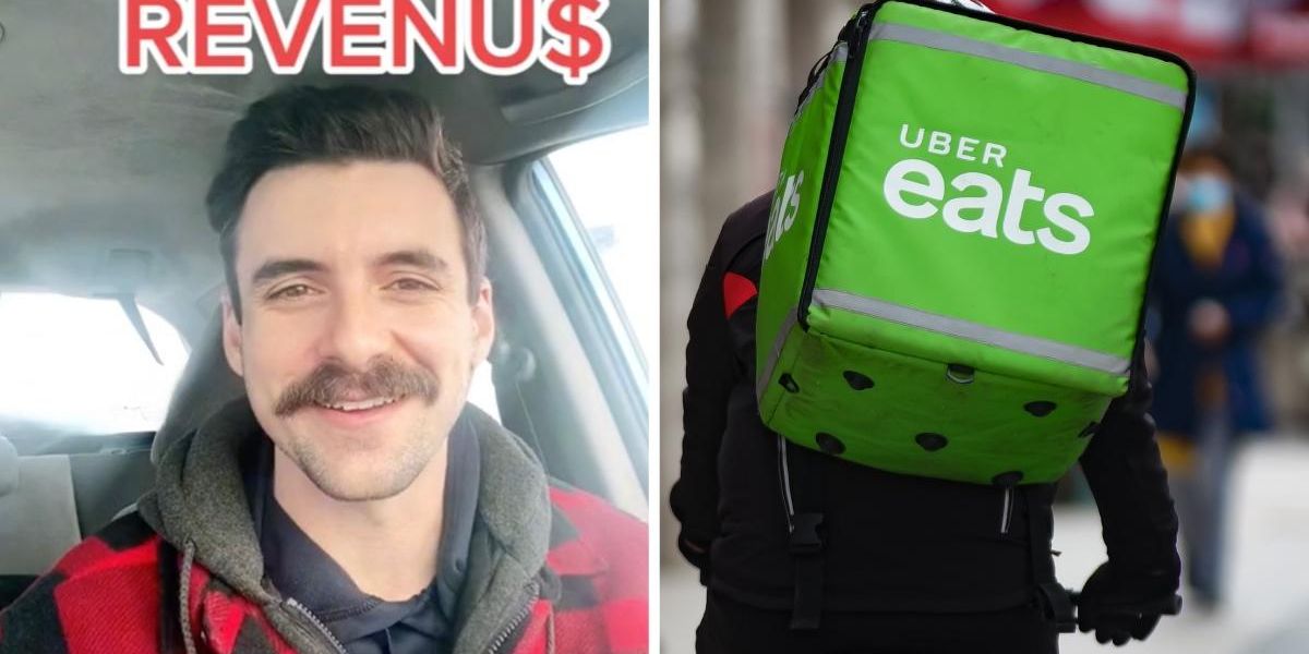 A Quebec TikToker Revealed How Much He Makes Delivering For Uber Eats ...