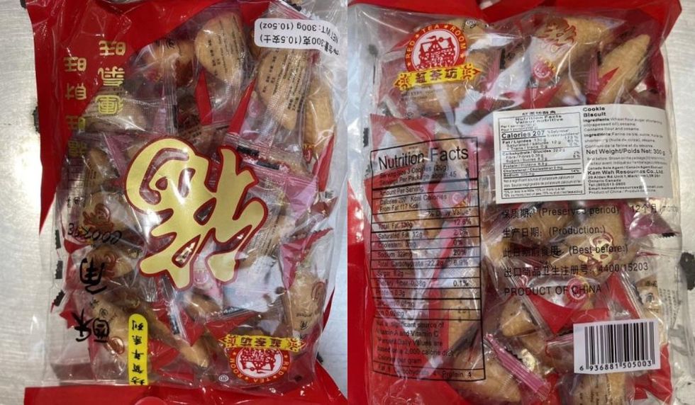 Red Tea Room brand Cookies