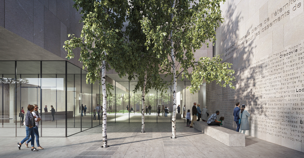 Renderings of the new Montreal Holocaust Museum.