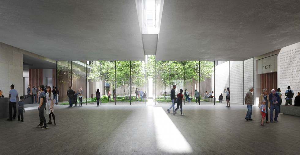 Renderings of the new Montreal Holocaust Museum.