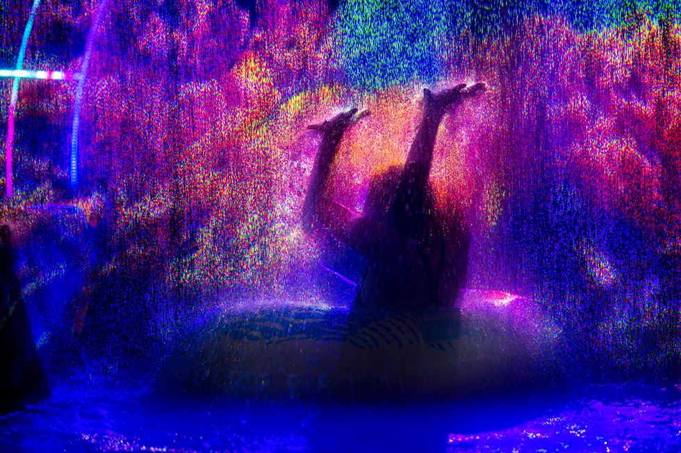 Rivi\u00e8re Z\u00e9phyr attraction at the Super Aqua Club in Pointe-Calumet, Quebec.