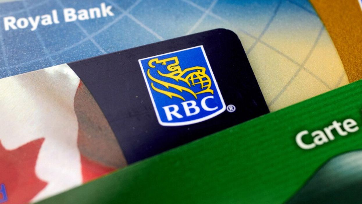 Royal Bank of Canada plastic payment cards.