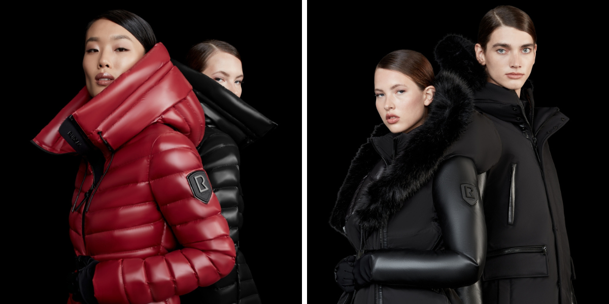 Rudsak red jacket sales