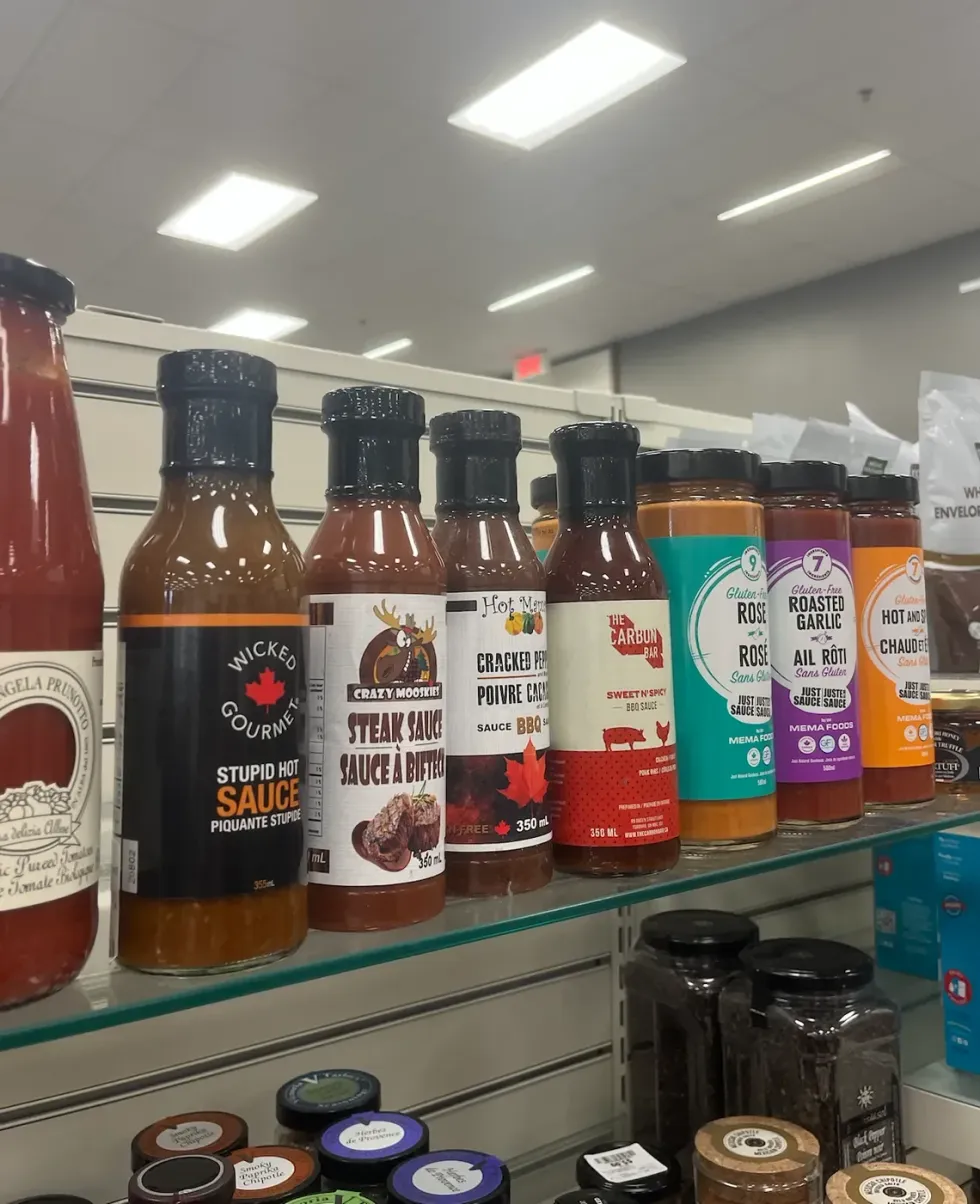 Sauces at Winners.