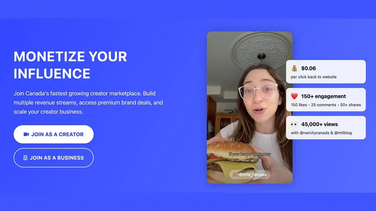 Screenshot of the Locals.tv homepage.