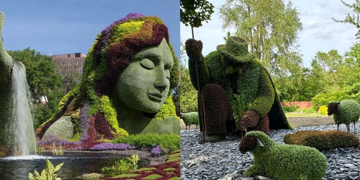 Montreal’s Disney-like sculpture garden is about to explode into full bloom Montreal’s Disney-like sculpture garden is about to explode into full bloom