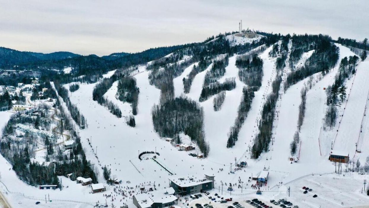Ski slopes at Val Saint-Côme.