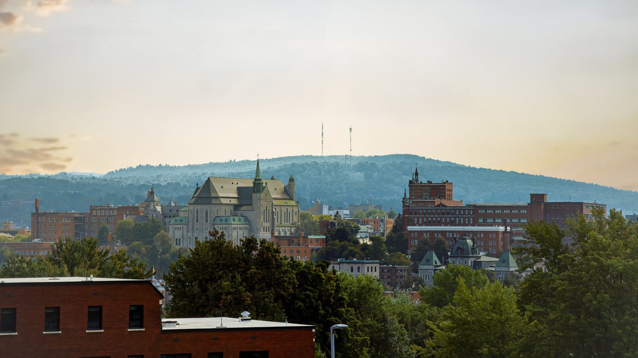 Skyline of Sherbrooke, QC.