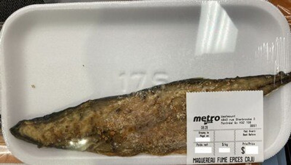 Smoked Mackerel from Alimentation Gajan Rajasingam (Metro)