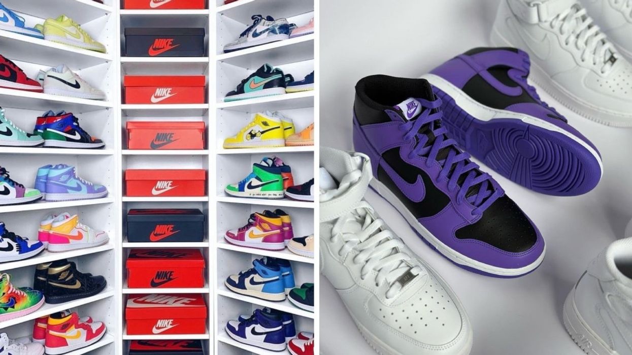 Sneakers from Off The Hook and Oak Shop in Montreal, Quebec.