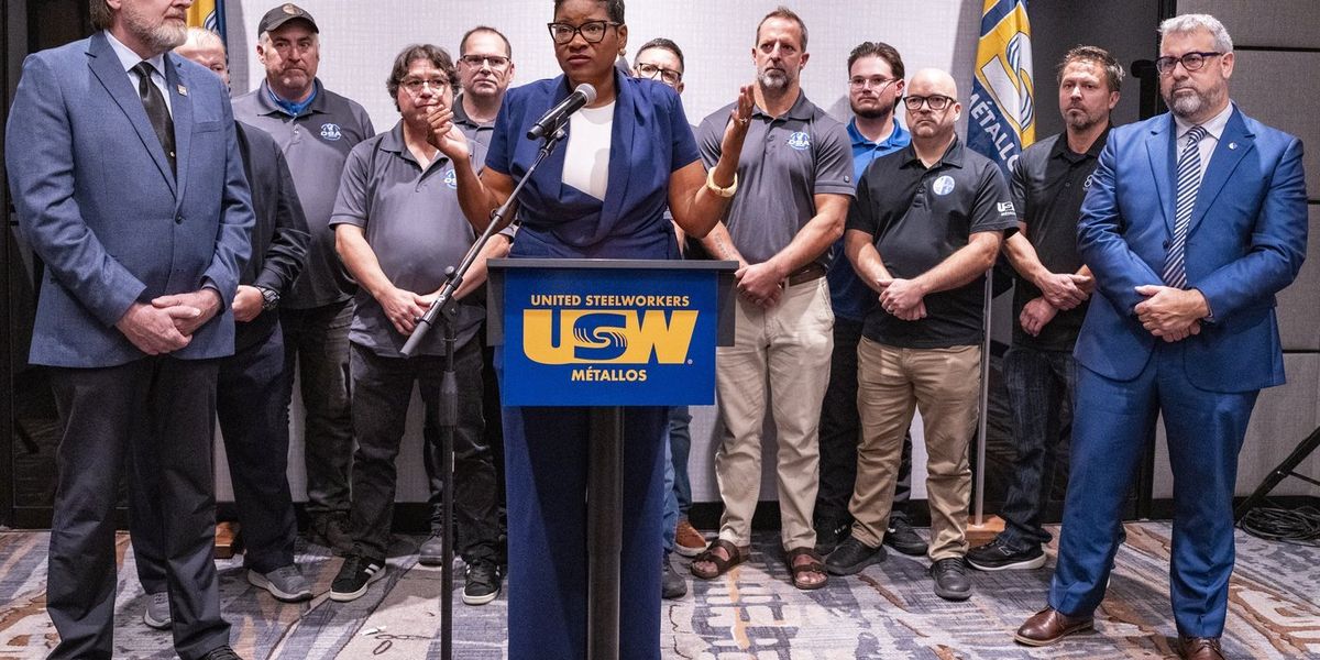 Steelworkers union president calls for Canada-U.S. unity in Quebec amid trade war Steelworkers union president calls for Canada-U.S. unity in Quebec amid trade war