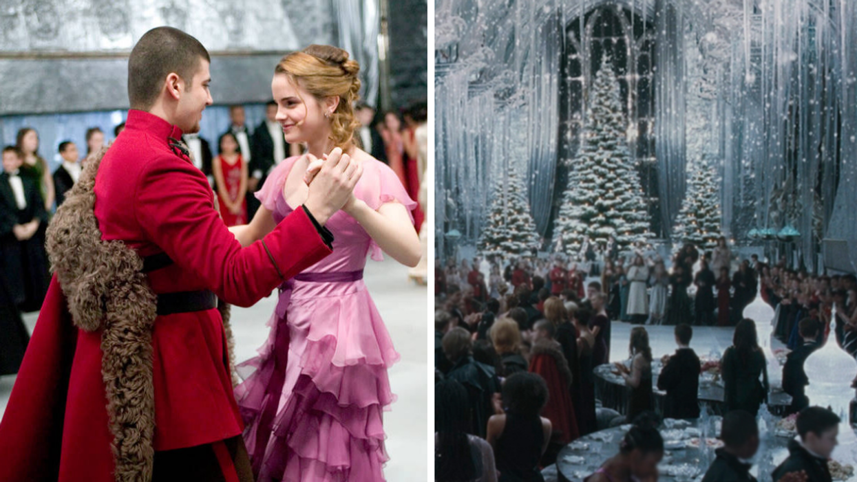 Stills from the "Harry Potter and the Goblet of Fire" film.