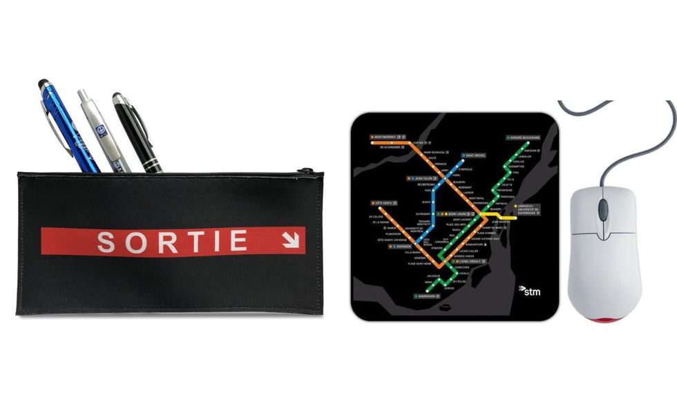 STM-themed offices supplies.