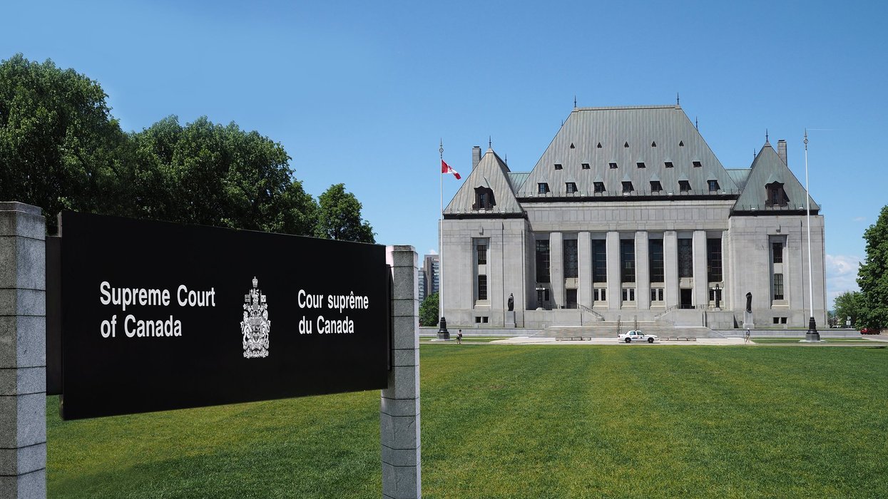 Supreme Court of Canada building.