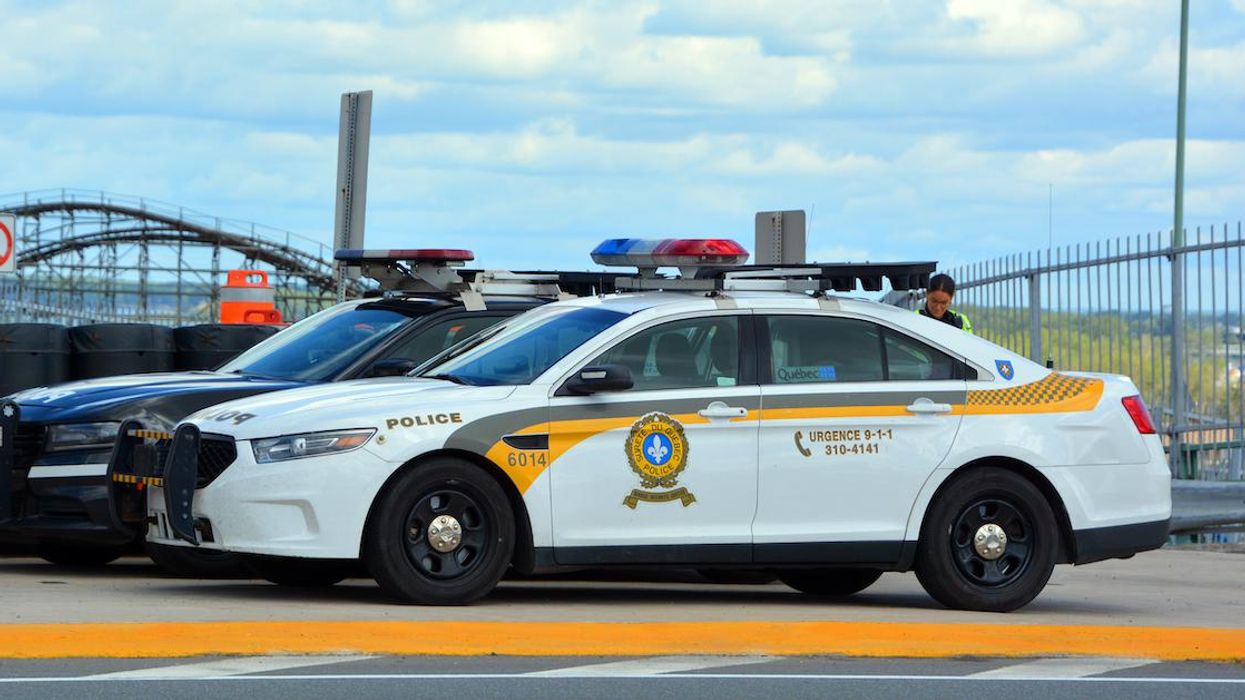 Sûreté du Québec vehicle.
