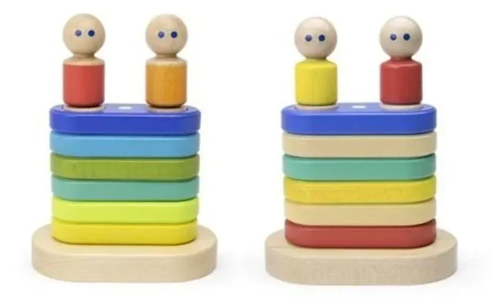 Tegu floating stacker toys.