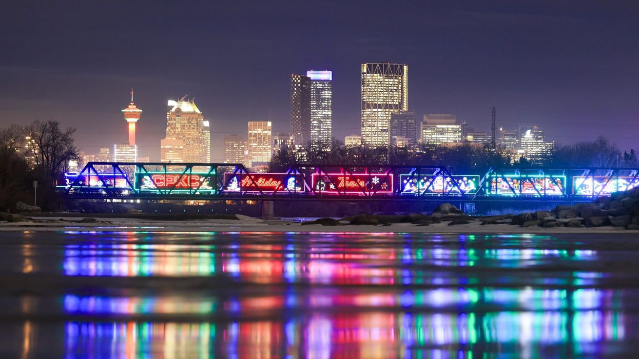 The CPKC Holiday Train.