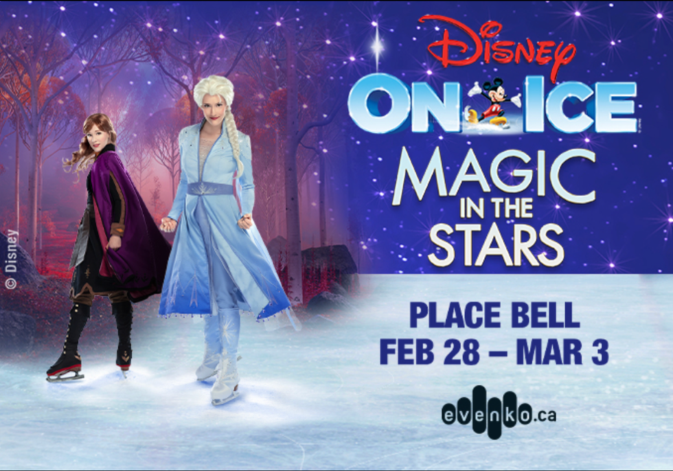 The Disney On Ice: Magic In The Stars poster.