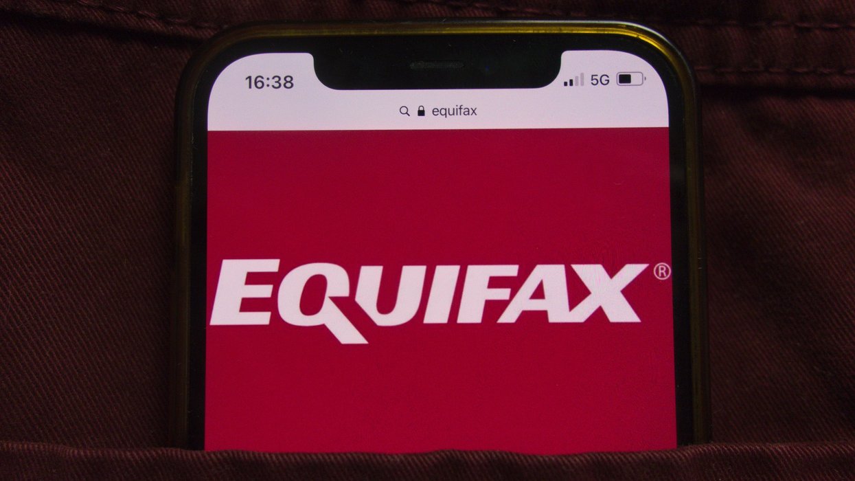 The Equifax website.