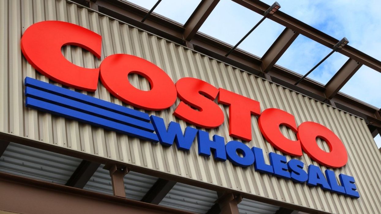 The exterior of a Costco Wholesale centre.