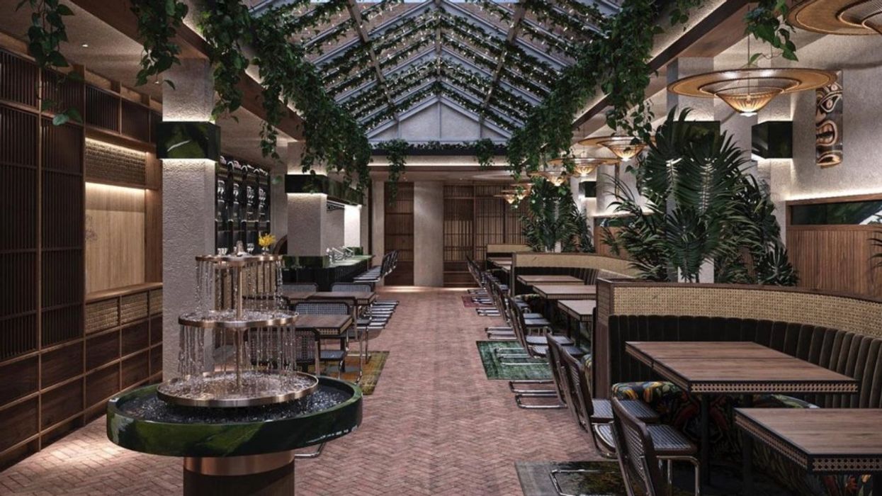 The interior of Montreal's newest Thai food restaurant: Le Garden Room – Mae Sri.