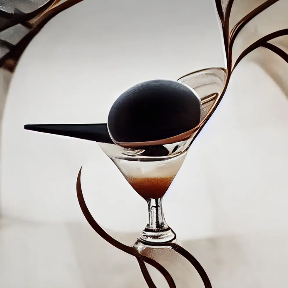 The Mile End-inspired coffee cocktail.