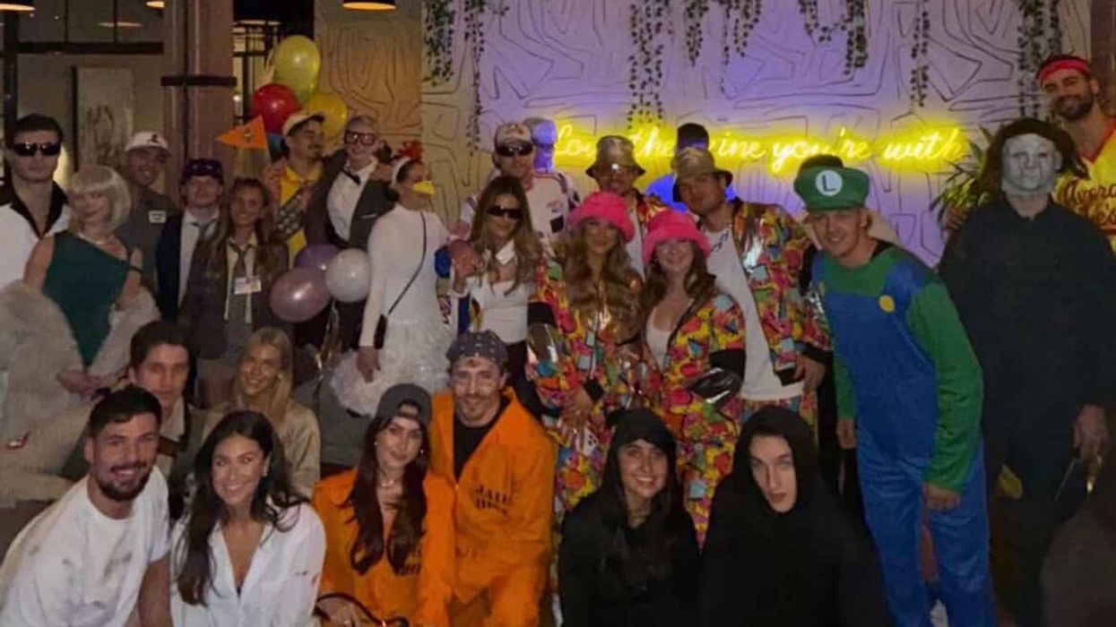 The Montreal Canadiens' 2025 Halloween costume party.