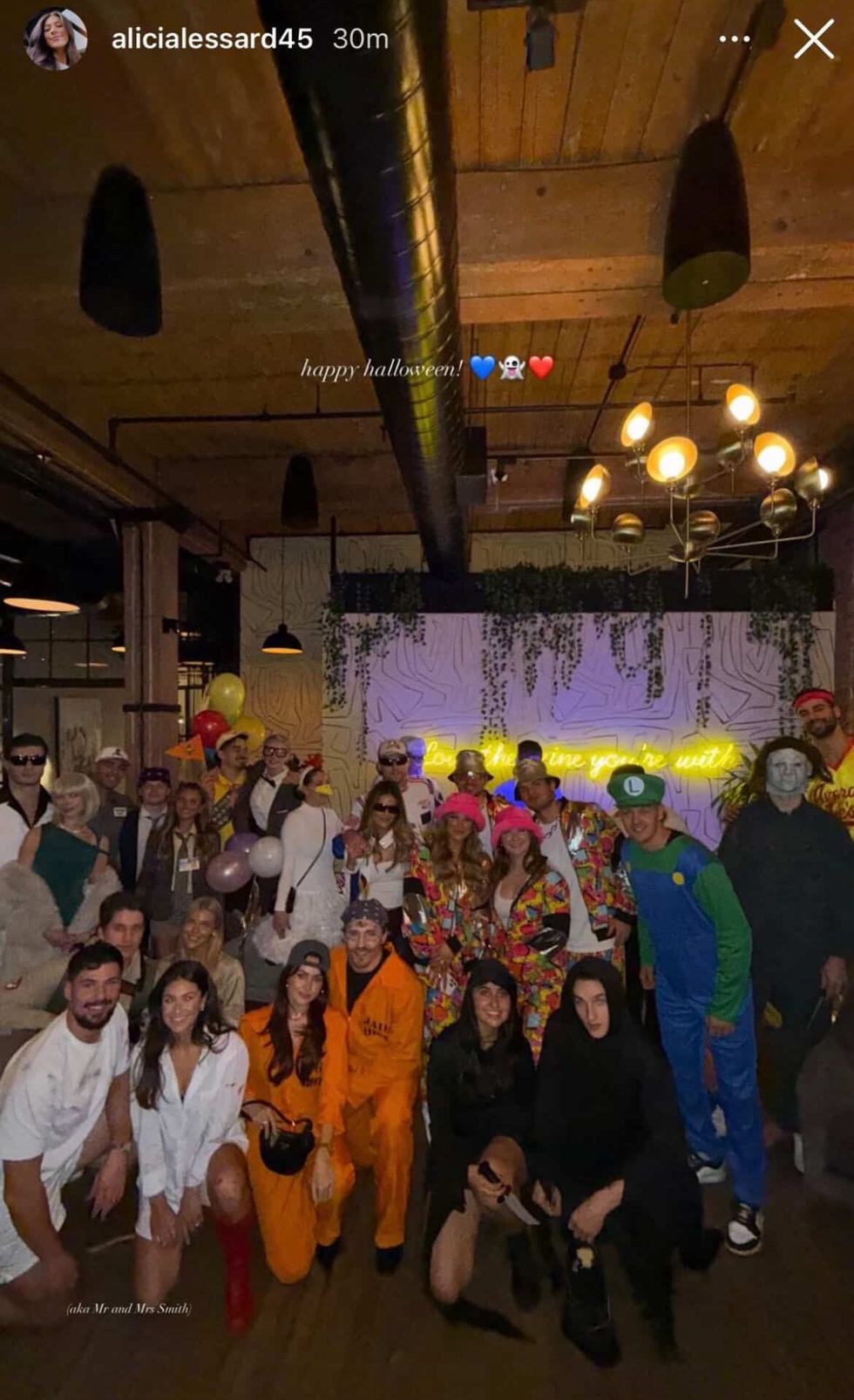 The Montreal Canadiens' 2025 Halloween party.