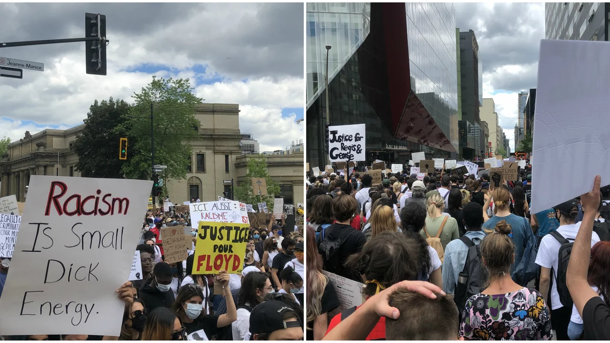 The Montreal Protest This Weekend Drew Enormous Crowds (PHOTOS & VIDEOS)