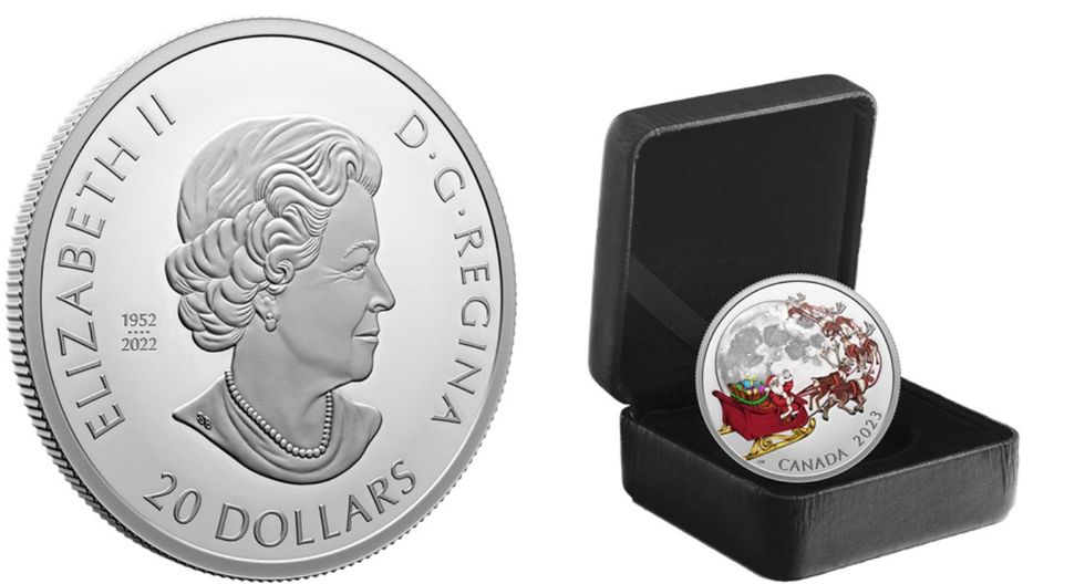 The new Magic Of The Season $20 coin.