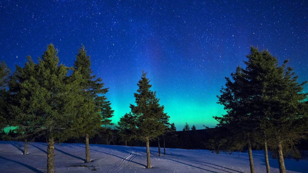 The northern lights put on a spectacular display in Quebec.
