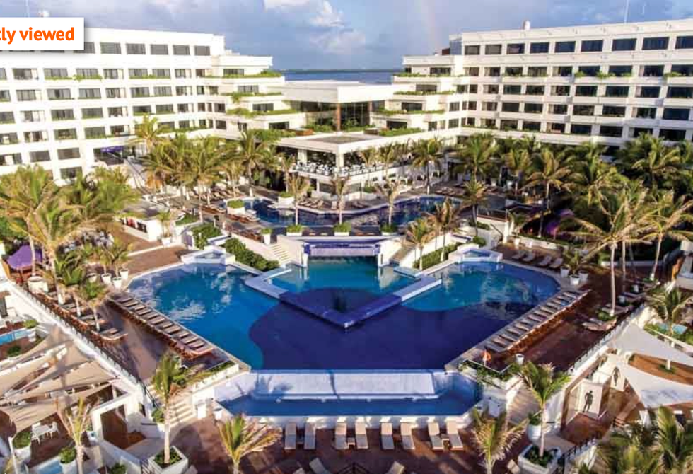 The Now Emerald Cancun resort.