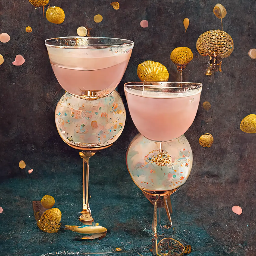 The Plateau's citrusy signature cocktail.