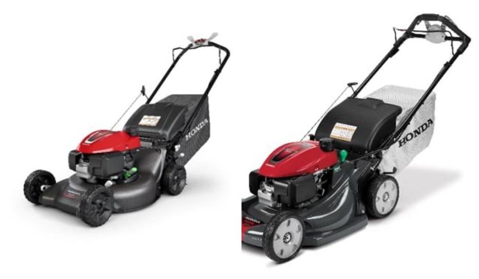 The recalled Honda lawnmower.