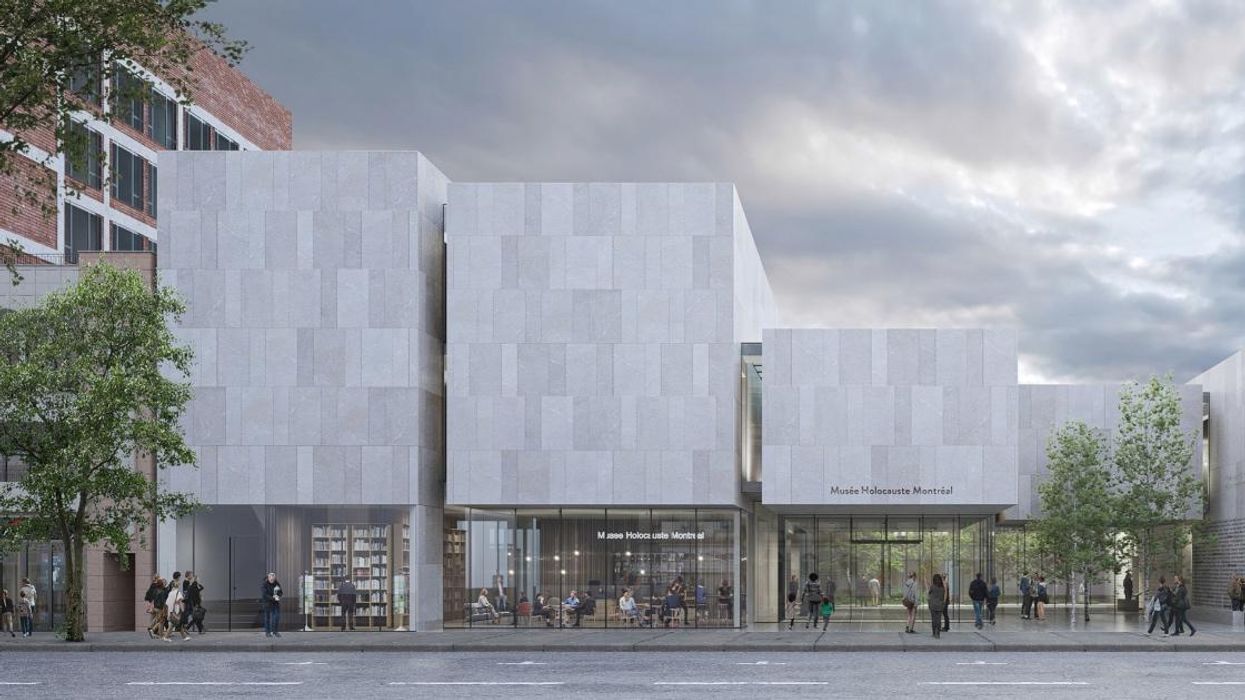 The renderings of Montreal's new Holocaust museum.