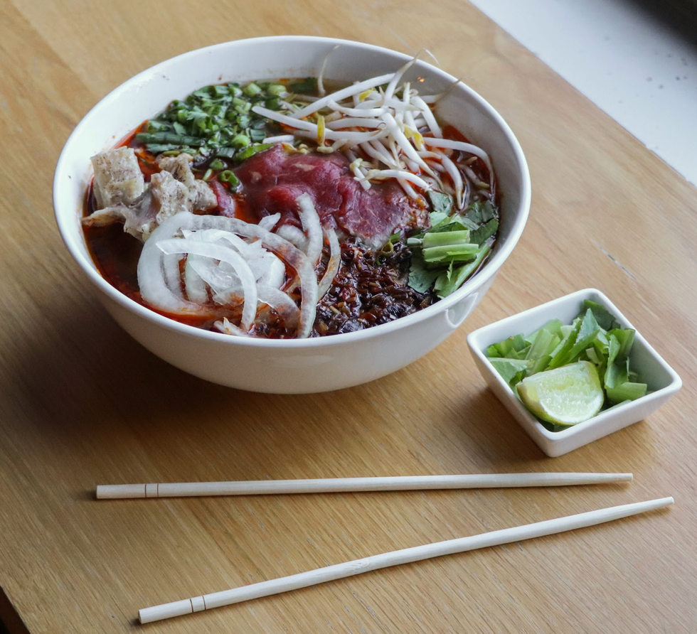 The Spicy beef soup by Le Red Tiger