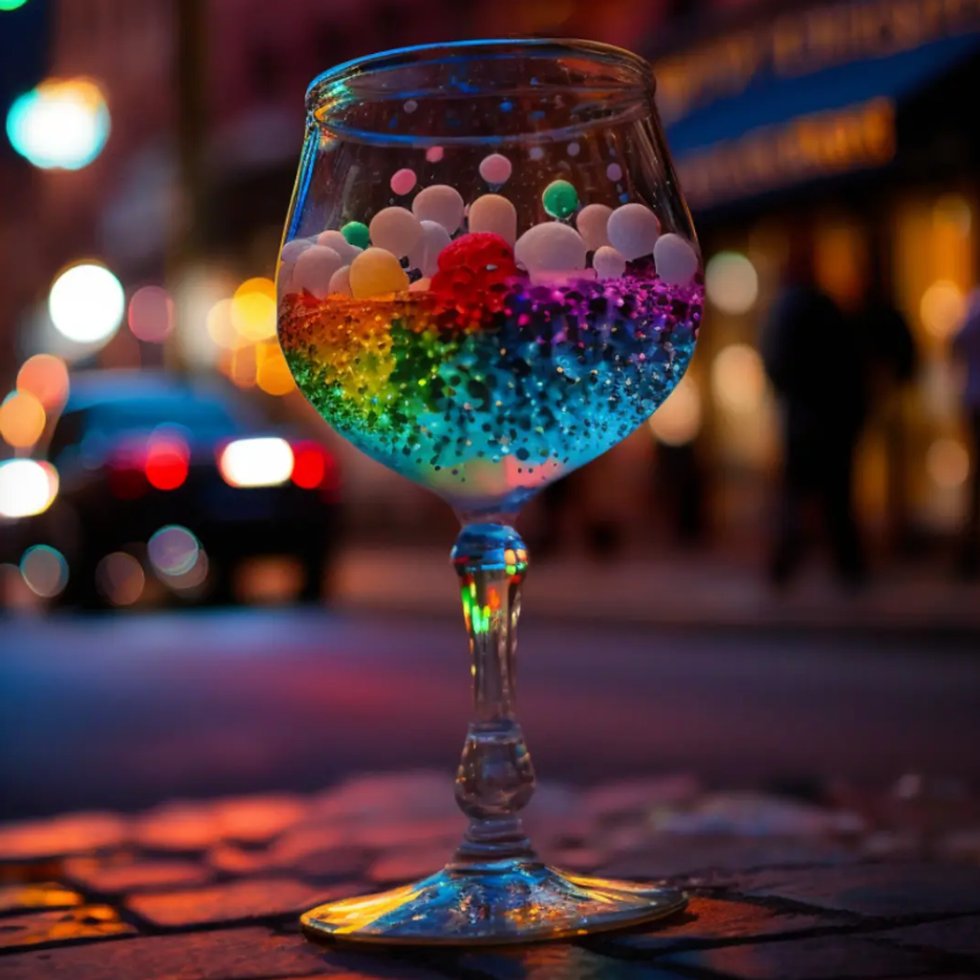 The vibrant Village-inspired cocktail.