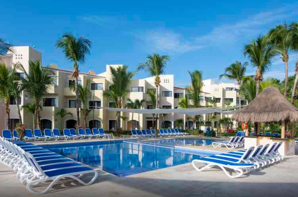 The Viva Wyndham Maya resort.