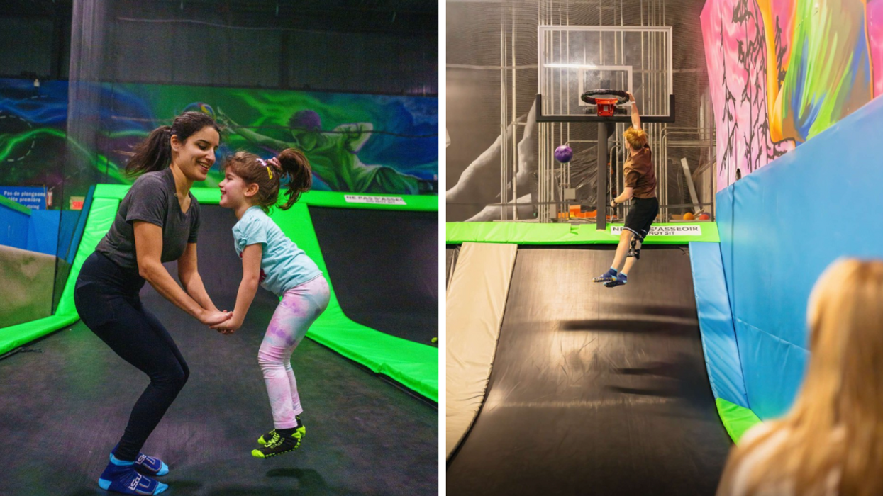 This Montreal trampoline park is the perfect way to keep kids active over the holidays