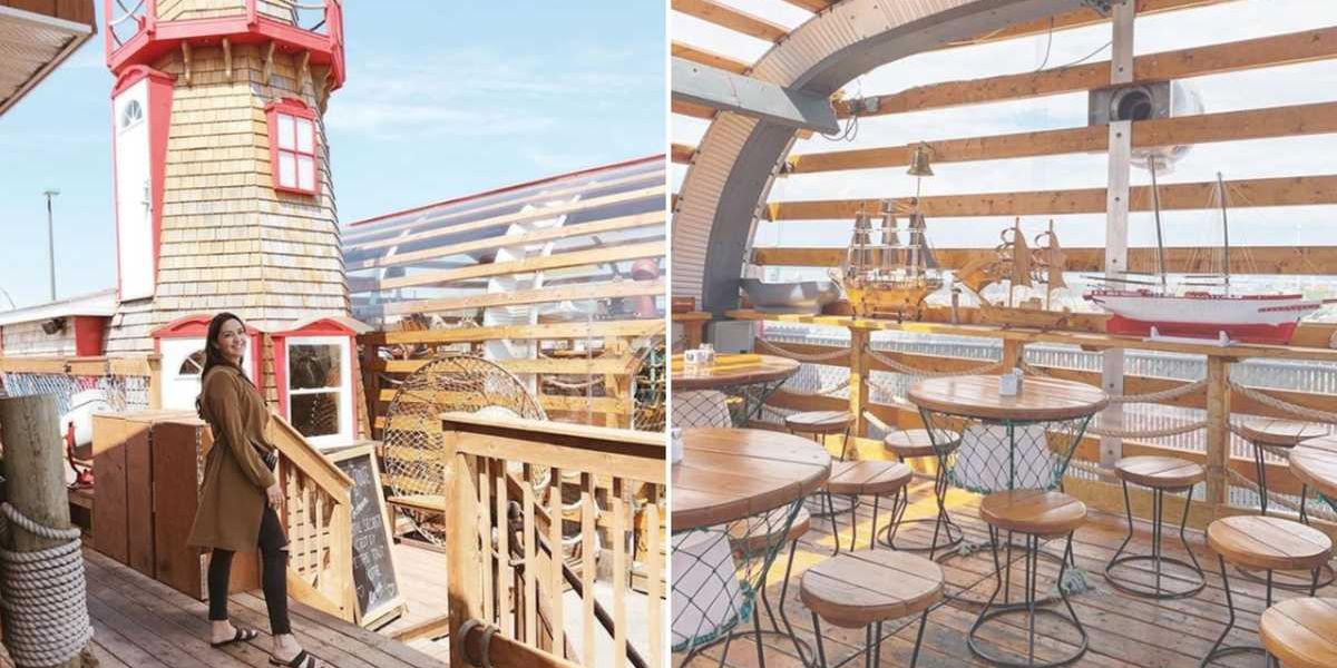 This Real Life Krusty Krab In Quebec Is Shaped Like A Giant Lobster Trap Mtl Blog This Real Life Krusty Krab In Quebec Is Shaped Like A Giant Lobster Trap Mtl Blog