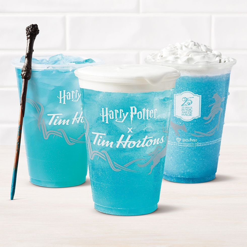 Tim Hortons Harry Potter drinks