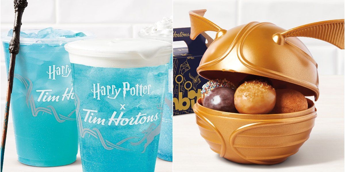 Tim Hortons just launched a full Harry Potter menu with merch & magic cups that change colour Tim Hortons just launched a full Harry Potter menu with merch & magic cups that change colour